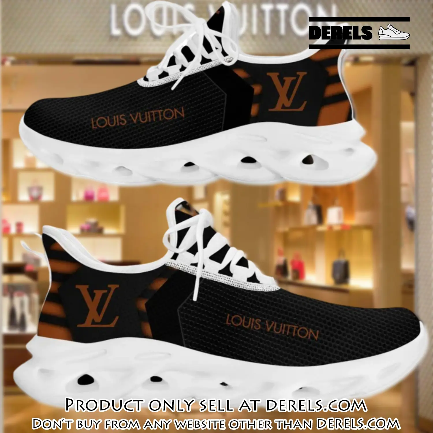 Louis vuitton orange logo white max soul shoes luxury brand gifts for men women dr2037791